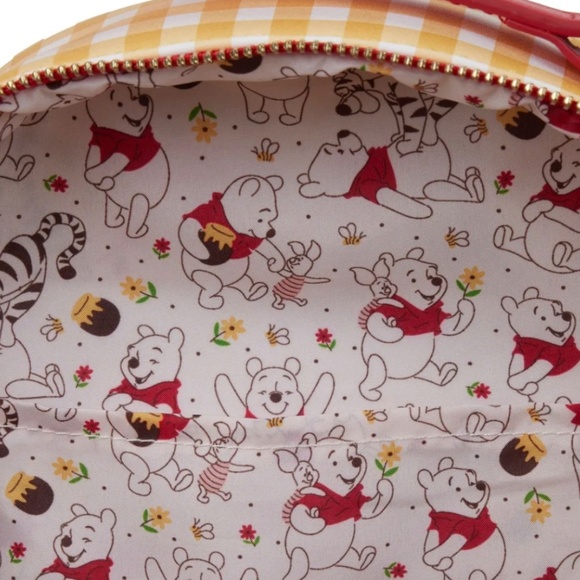 Loungefly Disney Winnie The Pooh Gingham‎ Cosplay Mini Backpack main image 4